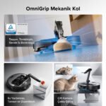 Roborock Saros Z70 Akıllı Robot Süpürge Beyaz - Görsel 11