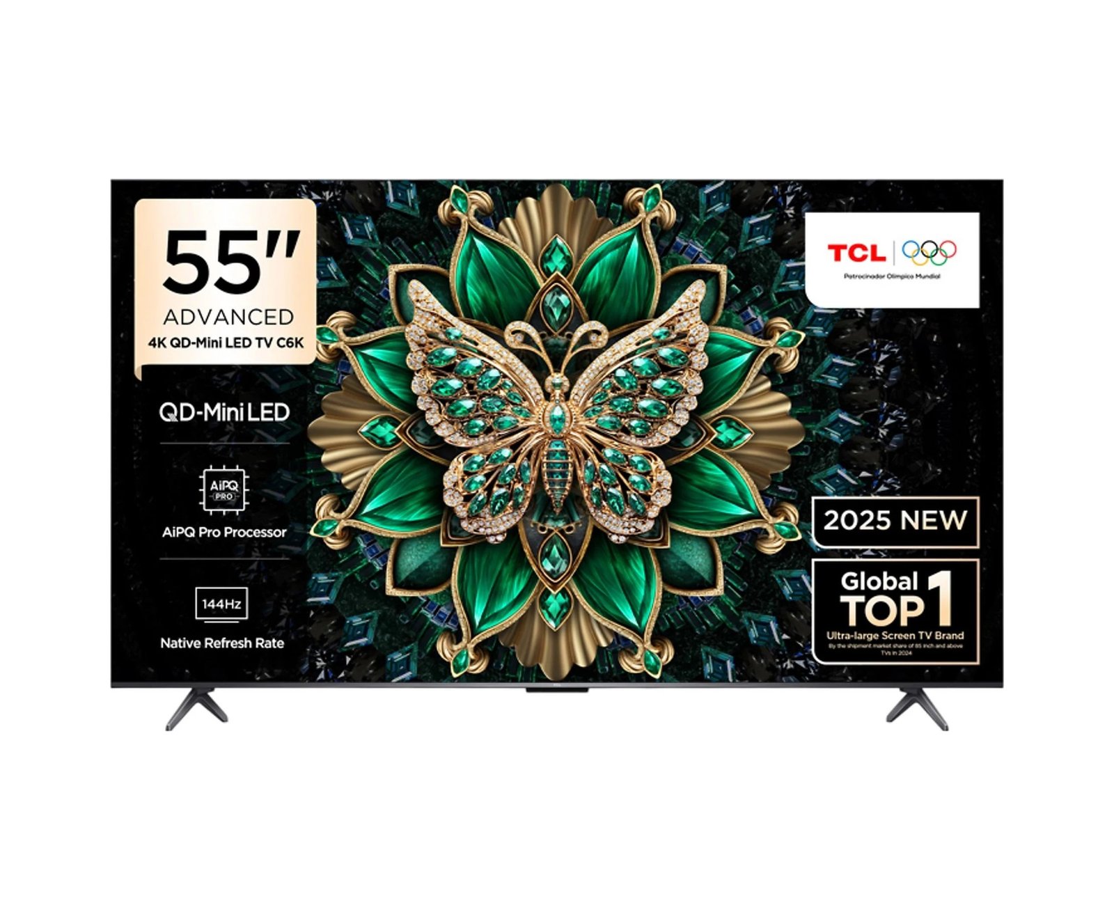 IMG-2498278338001538163 TCL 55C6K 4K UHD QD-MiniLED 55" 144Hz Google TV - Görsel 1