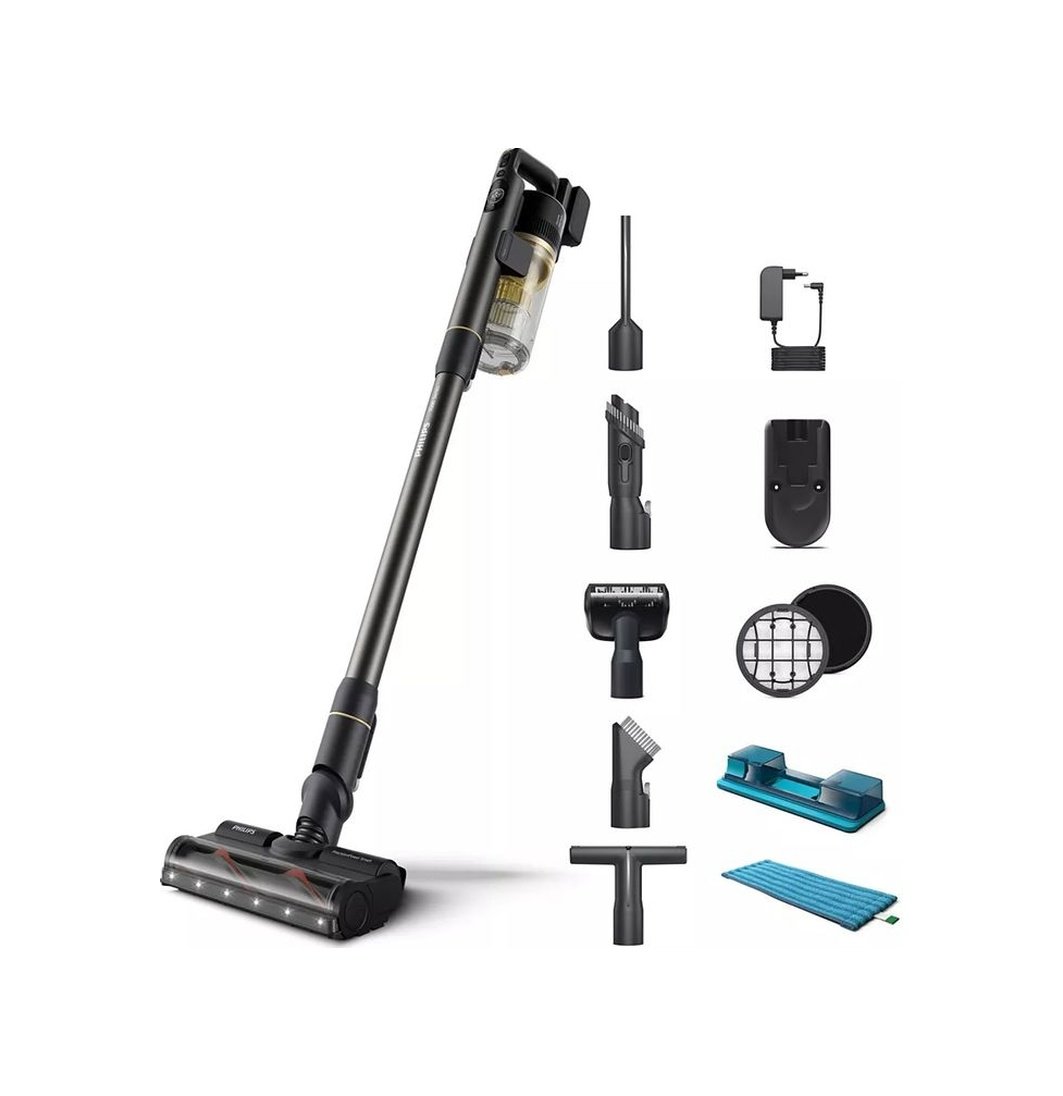 IMG-2608398862554274381 Philips 7000 Serisi XC7057/01 Islak ve Kuru Dikey Şarjlı Süpürge - Görsel 1