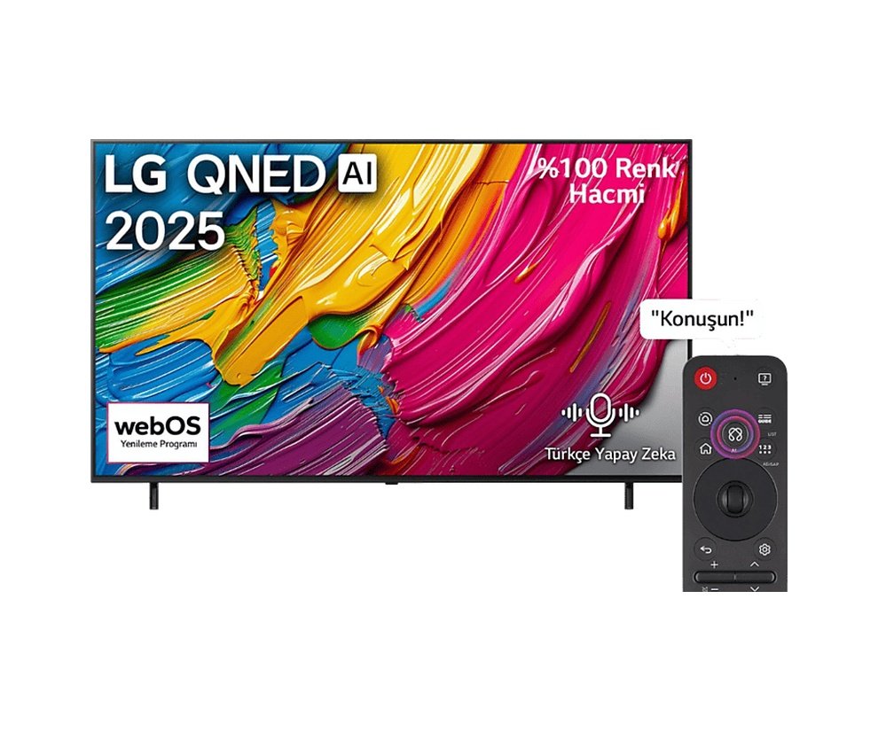 IMG-309781970170396211 LG 75NANO80A6B 75" 191 Ekran Uydu Alıcılı 4K Smart AI Sihirli Kumanda NanoCell TV - Görsel 1
