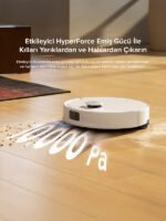 Roborock Q8 Max Pro Akıllı Robot Süpürge Beyaz - Görsel 2