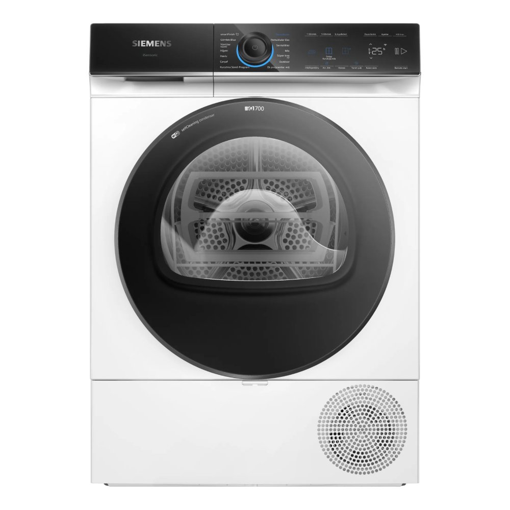 IMG-3929519156682048995 Siemens WQ45B2A0TR 9 KG Isı Pompalı Çamaşır Kurutma Makinesi - Görsel 1