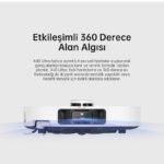 Dreame X40 Ultra Robot Süpürge - Beyaz - Görsel 6