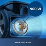 Philips XB7151/07 Marathon Daily 900 W Toz Torbasız Süpürge - Görsel 5