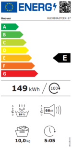 Hoover HLEH10A2TCEX-17 10 KG Isı Pompalı Çamaşır Kurutma Makinesi - Görsel 12