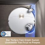 Dreame X40 Ultra Robot Süpürge - Beyaz - Görsel 2