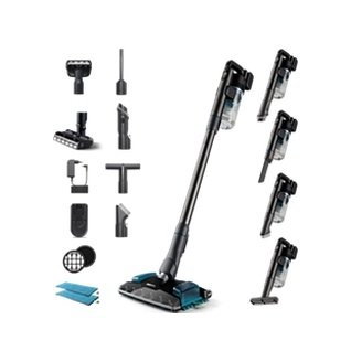 IMG-6137668418259246101 Philips XC8057/01 Aqua Plus Dikey Şarjlı Süpürge - Görsel 1
