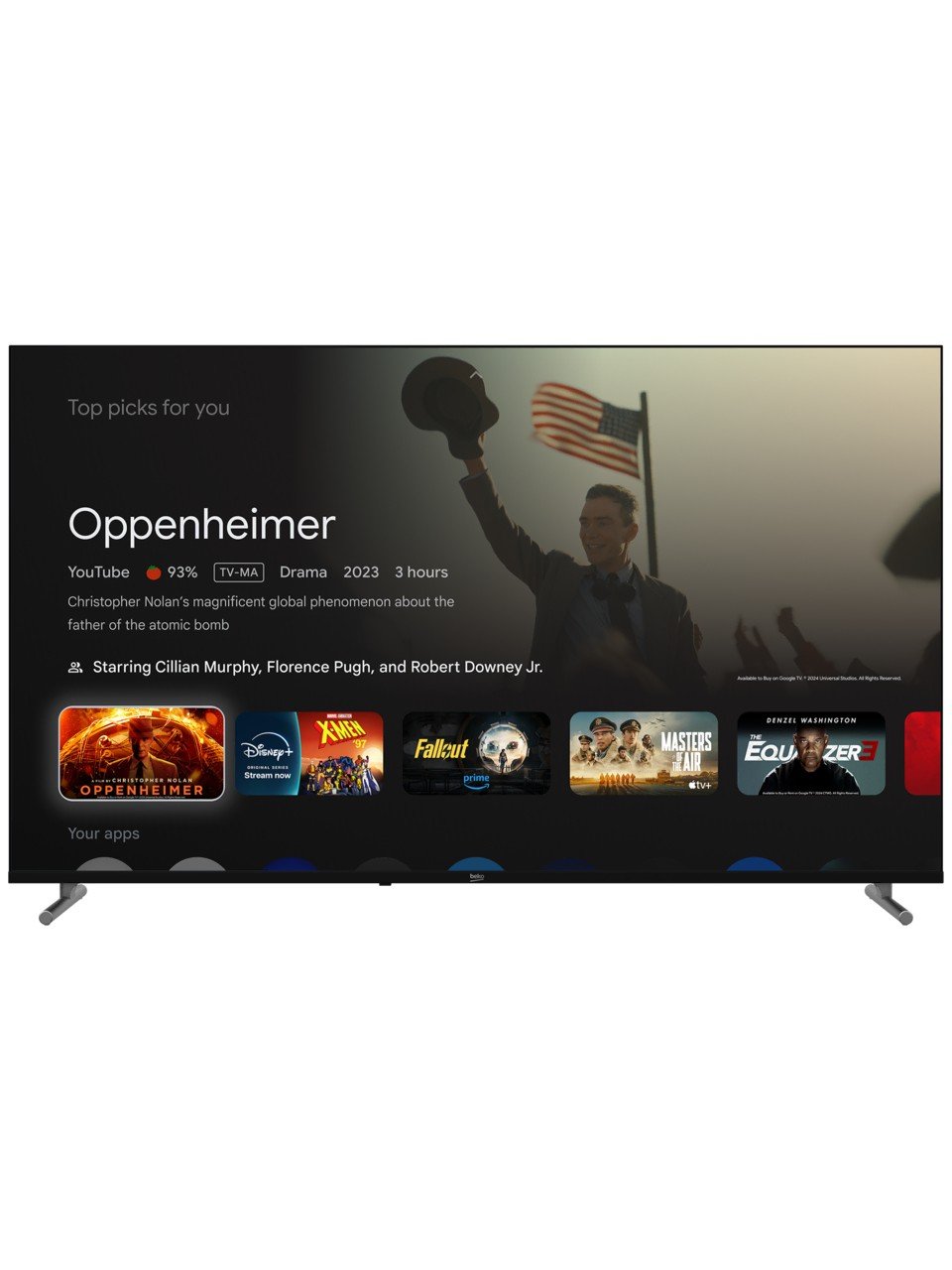 IMG-6206533616815792446 Beko Crystal 7 50" 4K UHD Google TV - B750C Smart TV - Görsel 1