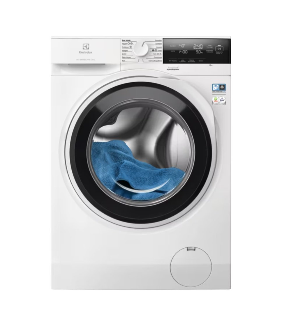 IMG-6686848646554569122 Electrolux EW6F3494T 600 Serisi Sensicare 9 Kg 1400 Devir Çamaşır Makinesi - Görsel 1