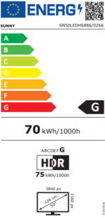 Sunny SN50QFPRL-A14S Full HD 50" QLED TV - Görsel 4
