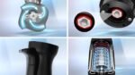 Bosch MSM6M974 Serie 6 ErgoMaster 1600 W Paslanmaz Çelik El Blenderı - Görsel 2