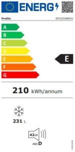 Profilo DF1033WEVV 220 L 7 Çekmeceli Dikey Derin Dondurucu - Görsel 8