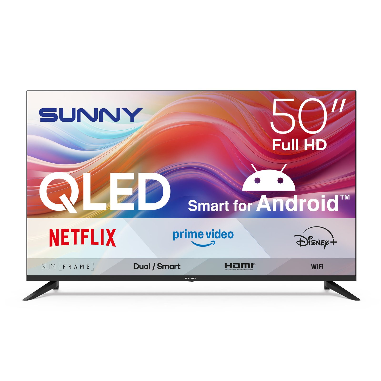 IMG-769977881325384718 Sunny SN50QFPRL-A14S Full HD 50" QLED TV - Görsel 1
