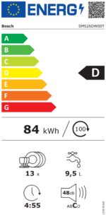 Bosch SMS26DW00T 6 Programlı 13 Kişilik Bulaşık Makinesi - Görsel 7
