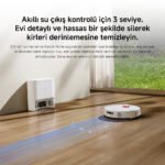 Xiaomi Robot Vacuum H40 Akıllı Robot Süpürge + Mop 10000 Pa (Xiaomi Türkiye Garantili) - Görsel 4