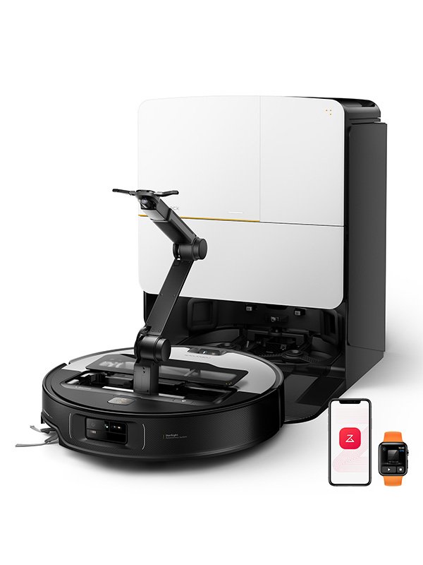 IMG-794457382179481980 Roborock Saros Z70 Akıllı Robot Süpürge Beyaz - Görsel 1