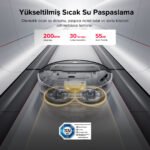 Roborock Saros Z70 Akıllı Robot Süpürge Beyaz - Görsel 7