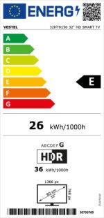 Vestel 32HT9150 32" HD Smart TV - Görsel 7