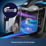 Philips XB7151/07 Marathon Daily 900 W Toz Torbasız Süpürge - Görsel 4